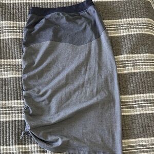 Elegant and Sporty Blue Women's Skirt